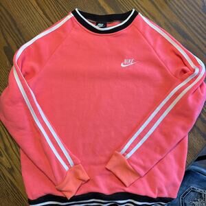 vintage nike youth sweatshirt pink XL
